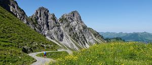 traumhafte Aussicht am Garmil