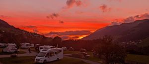 Herrliches Abendrot