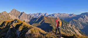 Eine herrliche Abendwanderung kurz vor der Dämmerung